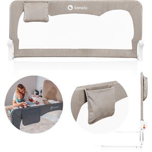 LIONELO Hanna protezione letto 150 cm x 66 cm, pieghevole di 180 gradi, rete ariosa, facile montaggio, blocco Standsafe, SecureBelt