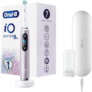 Braun Oral-B iO Series 9 Spazzolino Elettrico Quarzo Rosa con 7 Programmi e Timer
