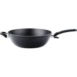 Fissler Adamant Padella Wok 26 cm - Alluminio Antiaderente e Antigraffio, Capacità 3,8 L, Induzione, Made in Germany