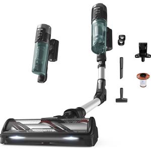 Rowenta RH9A32 Aspirapolvere a bastone 2 in 1 Batteria Secco Senza sacchetto Alluminio Verde