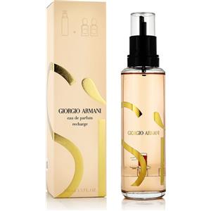 Giorgio Armani Sì Eau de Parfum Ricarica 100 ml - Fragranza Elegante con Ribes Nero e Rosa Damascena