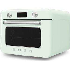SMEG Deutschland GmbH Mini forno combinato a vapore 1800w verde acqua Smeg COF01PGEU