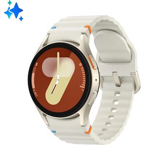 Samsung Galaxy Watch7 Smartwatch Galaxy AI Analisi del Sonno Controllo con doppio avvicinamento di dita Batteria a lunga durata GPS Bluetooth Ghiera Touch in Alluminio 40mm Cream