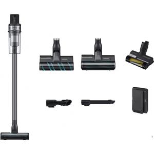 Samsung Jet 75E VS20B75ACR5/GE - Aspirapolvere senza fili 550W, capacità 0.8L, Nero/Grigio