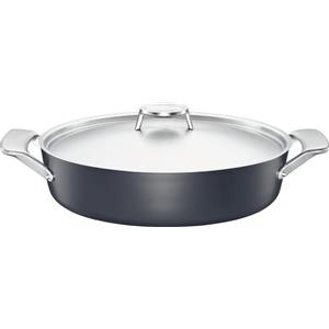 Fiskars Taiten - Teglia 28 cm con Rivestimento Antiaderente e Tecnologia OPTIHEAT™