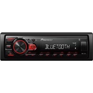 Pioneer MVH-230BT Autoradio Bluetooth 50Wx4 con USB e Mascherina per Fiat Punto e Panda