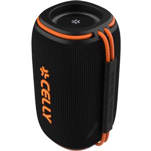Celly AURA15W - Altoparlante Wireless Portatile RGB da 15W con USB Tipo-C, Nero