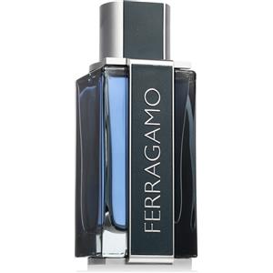 Ferragamo Intense Leather - Eau de Parfum 100 ml per Uomo con Note Speziate e Cuoio