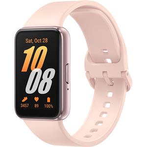 Samsung, Smartwatch Galaxy Fit3 Cinturino in silicone IP68 5ATM, rosa