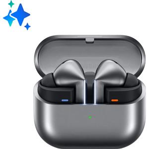 Samsung Galaxy Buds3 Pro Auricolari AI in-ear True Wireless, Speaker a 2 vie, Audio Hi-Fi, Impermeabilità IP57, Silver