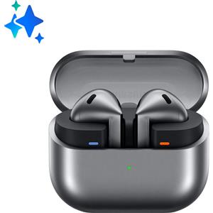 Samsung Galaxy Buds3 SM-R530 Auricolari Wireless TWS Argento con ANC e Bluetooth 5.4