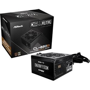 ASRock Alimentatore 650W CHALLENGER 80 Plus Bronze con Ventola da 120mm e Cavi Piatto