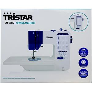 Tristar Haushaltsgeräte Macchina per cucire Tristar SM-6005, 38 modelli di punti integrati, illuminazione a LED