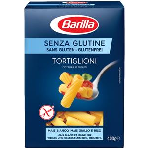 BARILLA G. e R. FRATELLI SpA Pasta Tortiglioni Senza Glutine Barilla 400g