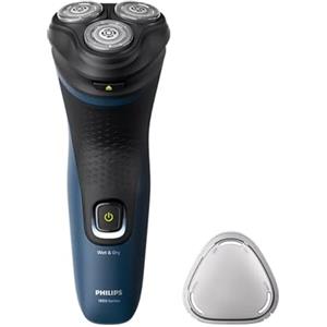 Philips S1151/00 rasoio elettrico Rotazione Trimmer Nero, Blu