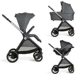 Chicco Trio Chicco Bellagio Con Culla Flexi e Kory Plus Black satin