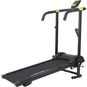 TechFit MT40 Tapis Roulant Magnetico Pieghevole, Macchina Salvaspazio, Perfetto per Interni, Casa o Ufficio