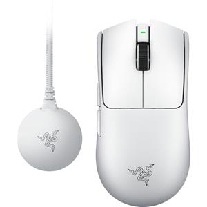 Razer Viper V4 Pro - Mouse da gaming wireless simmetrico per eSport - Ultraleggero 50 g - HyperSpeed Gen-2 polling a 8 KHz - Sensore Focus Pro 50K - Rotella di scorrimento ottica - PC/Mac | Bianco