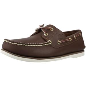 Timberland Uomo Classic Boat Full Grain Leather Mid Brown Scarpe 41.5 EU
