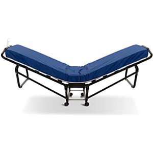 Totò Piccinni BRANDINA Pieghevole, Materasso Singolo Spesso 10cm, Comoda E Robusta (Apertura Automatica e Cover)