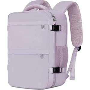 Cmezevi Zaino da Viaggio 20L 40x20x25 cm - Bagaglio a Mano Cabina per Ryanair, EasyJet - Zaino Porta PC 15", Leggero - Viola