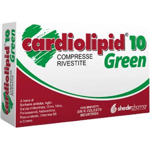 SHEDIR PHARMA Srl Unipersonale Shedir Cardiolipid 10 Plus Integratore Colesterolo 30 Compresse
