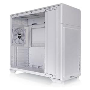 Thermaltake TR300 TG Snow | White | Tempered Glass | Power Extension Cord | 120 mm White Fan