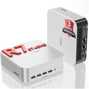 GEEKOM A8 Max Mini PC per Ufficio e Editing Video con AMD Ryzen 7 8745HS