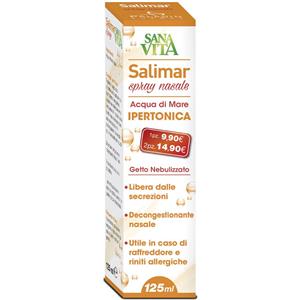 PALADIN PHARMA SpA Sanavita Salimar Sol Iperton - Spray Nasale per Raffreddori e Riniti Allergiche