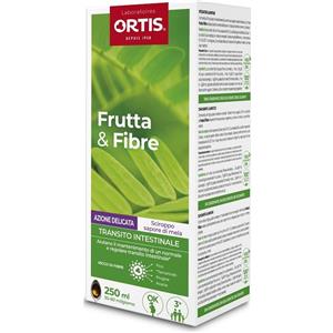 Ortis Frutta & Fibre Azione Delicata 250ml - Integratore per un Transito Intestinale Regolare, Adatto a Bambini e Donne in Gravidanza