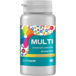 Supravit Multi - Integratore Multivitaminico 60 Compresse con Vitamina D, C e Gruppo B