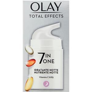 Olay Total Effects 7 in 1 - Crema Idratante Notte con Vitamina B3 e Antiossidanti - 50 ml