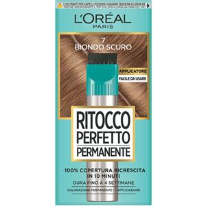 L'Oréal Paris Colorazione Ritocco Perfetto Permanente Biondo Scuro - Copertura 100% Ricrescita in 10 Minuti