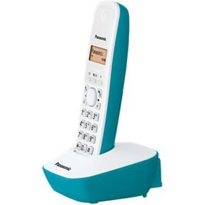 Panasonic | Telefono cordless | KX-TG1611FXC | Display LCD | Segreteria telefonica | Identificativo del chiamante | Trasferimento di chiamata | Conferenza telefonica | Blu | Bianco