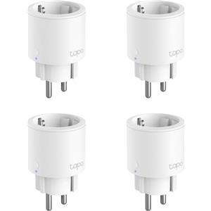 TP-Link confezione da 4 pezzi TP-Link Tapo P115 Mini presa WiFi intelligente con controllo del consumo energetico (Tapo P115(confezione da 4 pezzi))
