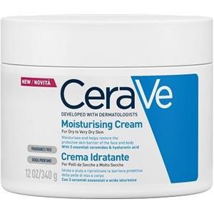 CERAVE (L'Oreal Italia SpA) Crema Idratante Cerave 340 ML con Ceramidi per Pelle Sensibile Secca e Molto Secca