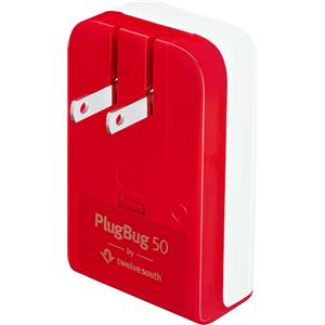 Twelve South PlugBug 50W Caricatore da Viaggio USB-C con Find My - Compatto e Potente
