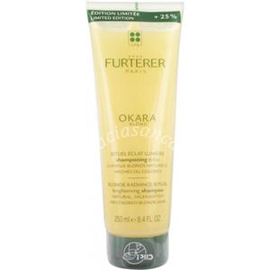 Rene Furterer Okara Blond Shampoo 250ml - Shampoo Luminosità per Capelli Biondi Naturali e Colorati