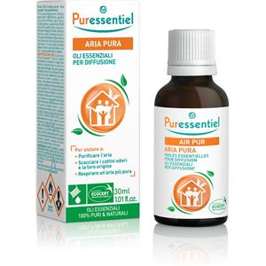 PURESSENTIEL ITALIA Srl Puressentiel Oli Essenziali Miscela Aria Pura per Diffusore, 30ML, Purificazione Aria, Oli Essenziali Naturali