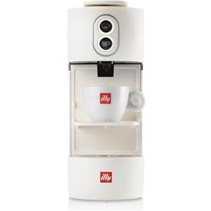 illy Nuova macchina da caffè cialda ESE 44 mm Filtro carta 1000 ml, colore bianco