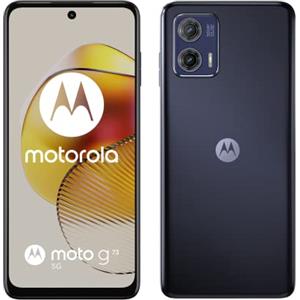 Motorola Moto (G73 5G, display Full HD da 6,5 pollici, 120 Hz, altoparlanti stereo Dolby Atmos, batteria 5000 mAh, processore Octa Core, Android 13, 8/256 GB, Dual SIM), blu