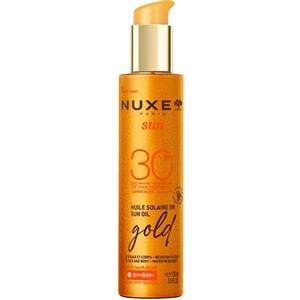 Nuxe Olio Solare Dorato SPF30 150ml - Protezione Viso e Corpo con Luminosità Dorata