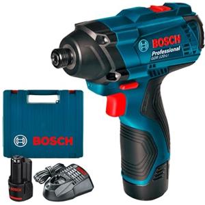 Bosch Professional BOSCH 0 601 9F0 001 Avvitatore a percussione (batteria) con batteria con ricaricatore Batteria Batteria