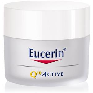Eucerin Q10 Active Crema Viso Antirughe 50 ml - Idratante per Pelle Sensibile e Secca con Coenzima Q10