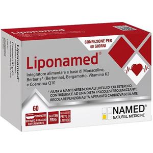 NAMED Srl Liponamed 60 Compresse - Integratore alimentare con tecnologia bistrato per fabbisogno nutritivo