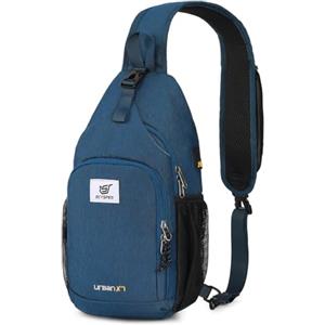 SKYSPER Zaino Monospalla con Protezione FRID, Marsupio Antifurto Zaino a Tracolla per Uomo Donna Viaggio Passeggiata