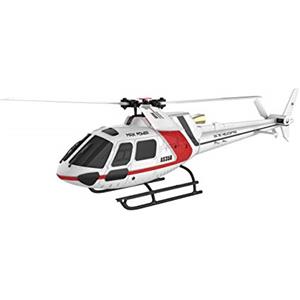 Amewi AS350 RC - Elicottero RtF 700, colore: Rosso/Bianco