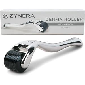 Generico Dermaroller 0.5 mm con 540 Aghi in Titanio per Microneedling Viso, Capelli e Barba - Dermaroller Viso e Corpo Antietà per Donna e Uomo - Rullo Anti Rughe e Smagliature con Impugnatura Anatomica