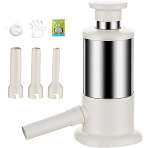 Generico Macchina per riempire salsicce - Strumento per riempire salsicce in acciaio inossidabile, gadget da cucina di grande capacità | Attrezzatura per la lavorazione della carne domestica