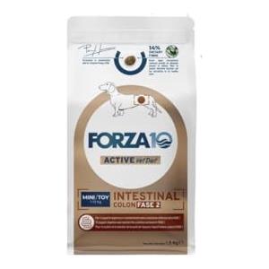 Generico Forza 10 Cane Mini INTESTINAL COLON FASE 2 Adult MONO gusto PESCE alimento monoproteico per cani adulti di taglia piccola,per il mantenimento della condizione ottenuta nella FASE 1, da 1,5kg